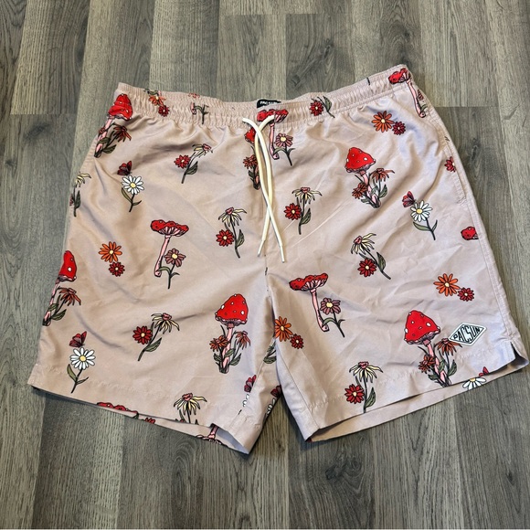 PacSun Other - PacSun Recycled Shrooms Large Swim Trunks NWOT